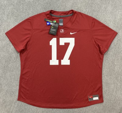 NWT! Nike ALABAMA #17 JAYLEN WADDLE Football Jersey Women ...