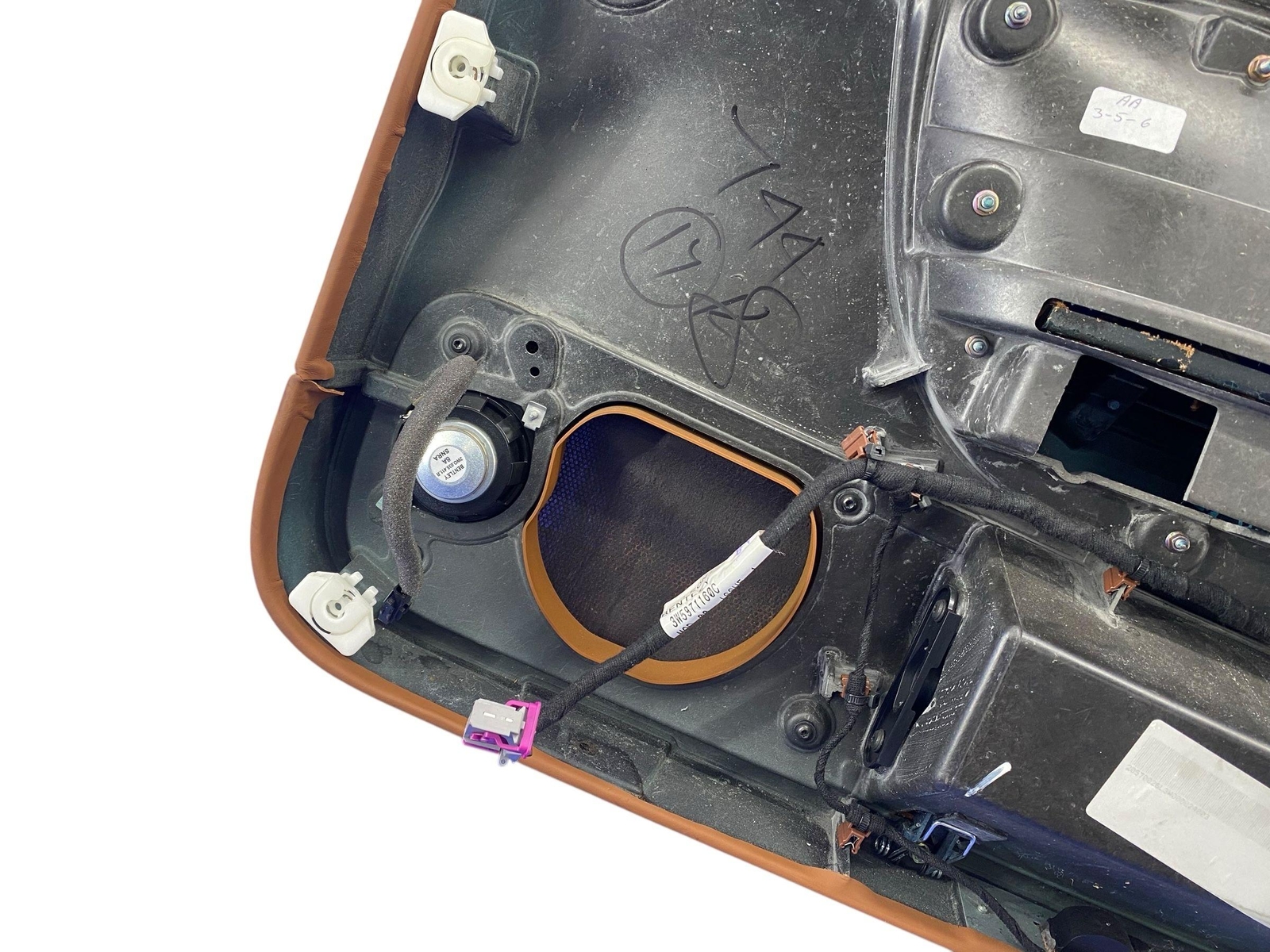 2006-2012 BENTLEY CONTINENTAL FLYING SPUR FRONT LEFT INTERIOR DOOR COVER PANEL
