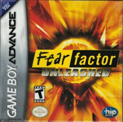 Fear Factor Unleashed GBA (Brand New Factory Sealed US Version) Game Boy Advance