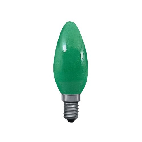 Deco GlüHlampe Kerze E14 GrüN 25W Paulmann 402.23 GlüHlampe Leuchtmittel Lampe-image