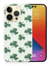 CASE COVER FOR APPLE IPHONE|ST PATRICK CLOVER PATTERN 1