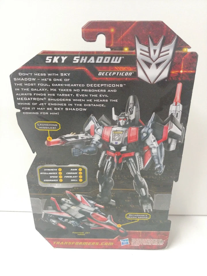 Transformers Sky Shadow Generations Deluxe Class Nuevo Hasbro Decepticon Foto 2 de 2