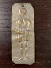 Antique Orthodox Metal Tamata EX Voto Young Boy!!!