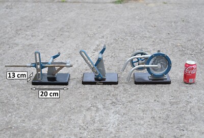 3x Vintage Cross Cut Horizontal Pumpe Modell Educational Cut Away von HEMA