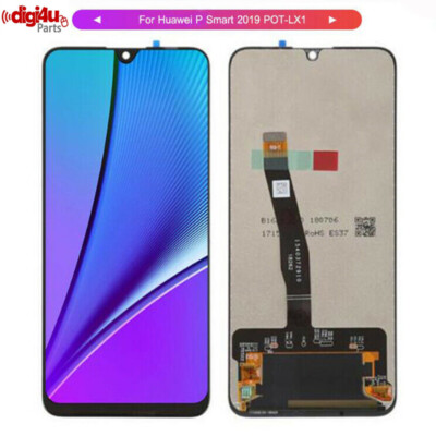 Für Huawei P Smart 2019 POT-LX1 - LCD Display Bildschirm Digitizer Ersatz OEM