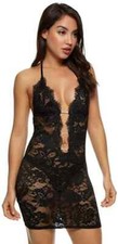 Ann Summers Kady Black Chemise XS 4 6