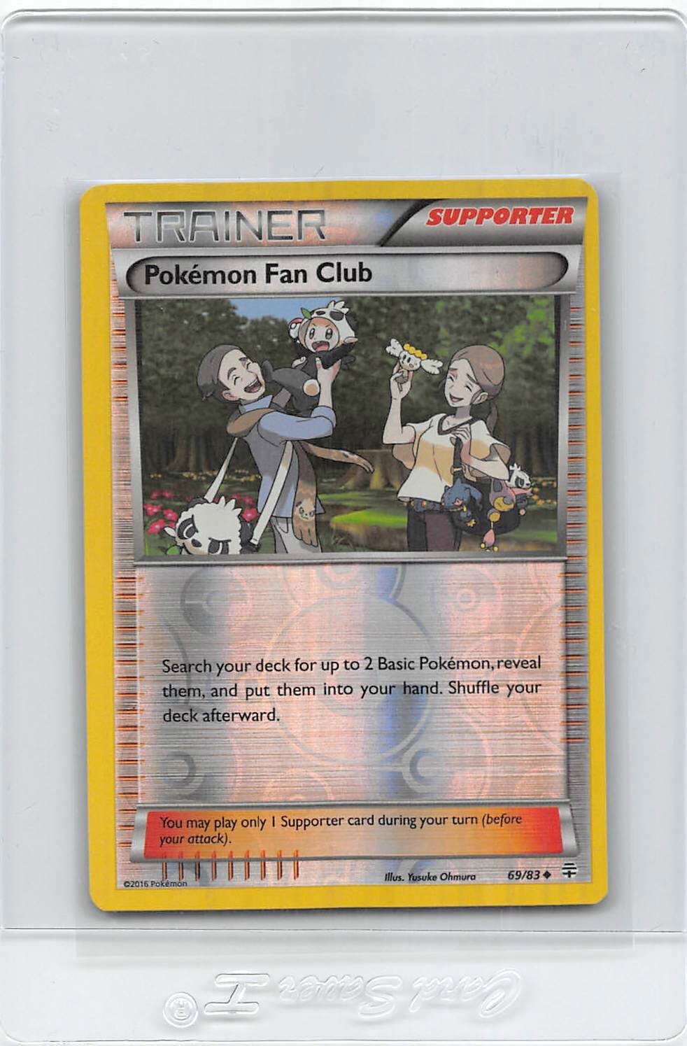 Pokemon Fan Club 69/83 - Reverse Holo - Pokemon Generations - POKEMON CARD - NM