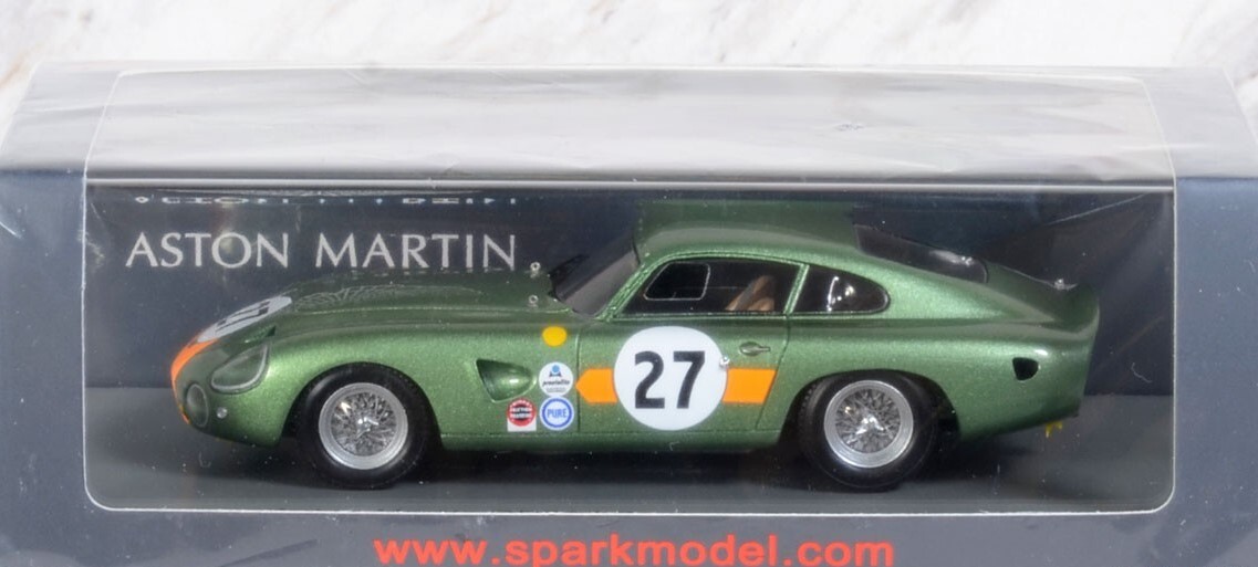 Spark.スパーク1/43のアストンマーティンDP214 Spark S3685 1/43 Aston Martin DP214 #27 Daytona 2000km 1964