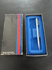 Sheaffer Pencil Vintage-Chrome-Made in USA White Dot