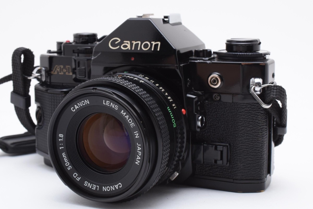 【美品】Canon A-1 / New FD 50mm NEAR MINT] Canon A-1 A1 35mm Film Camera NEW FD NFD 50mm F
