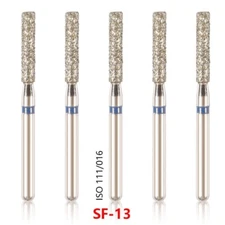 50 Dental Diamond Ball Round Bur Medium FG 1.6mm High Speed Handpiece SF-13