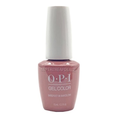 OPI GelColor Soak-Off Gel Polish 0.5 oz GCE41A - Barefoot In Barcelona - NEW
