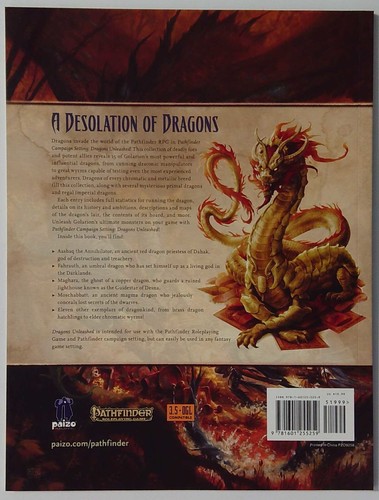 Pathfinder Campaign Setting: Dragons Unleashed PAIZO - Picture 2 of 2
