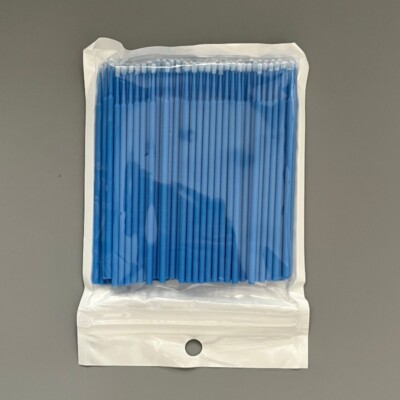 200Pcs Dental Microbrush Disposable Applicators Tips Micro Brush Cleaning Lot