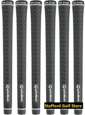 TaylorMade Z-Grip Standard 58 Round Gray Set Of 6 Authentic Durable