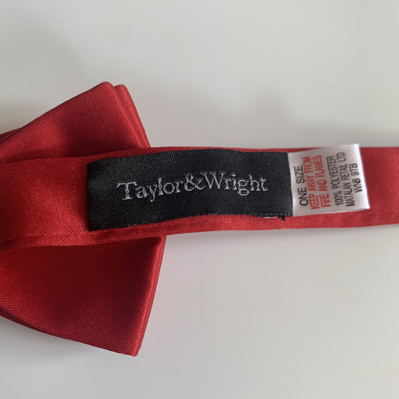 TAYLOR & WRIGHT MEN'S Polyester Adjustable Bow Ti… - image 5