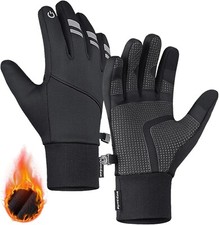 Winter Thermal Gloves Men Women Waterproof Windproof Touch Screen Driving Gloves