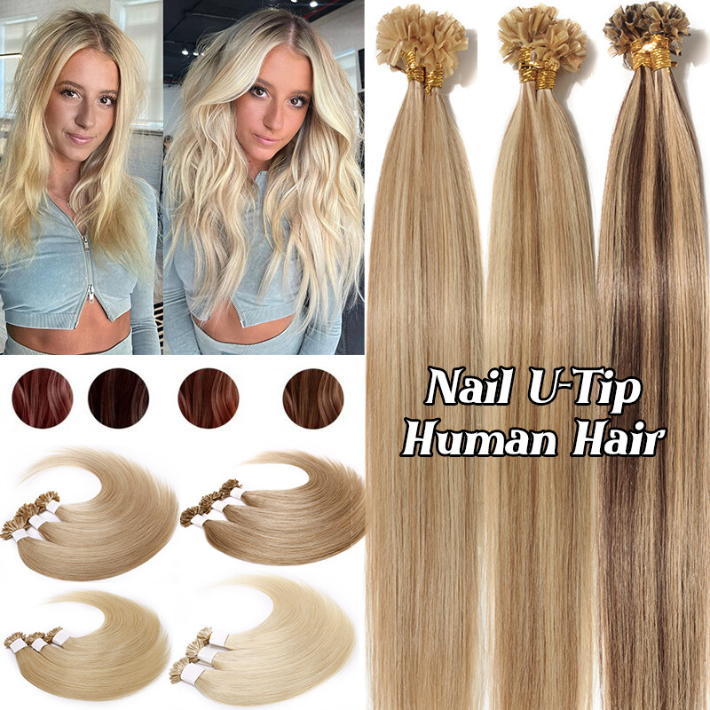 Balmain Hair Keratin Bonding Echthaar Extensions 100% Remy Echthaar Haarverlängerung Echthaar Tressen