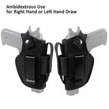 US Tactical IWB OWB Concealed Carry Gun Holster Left /Right Hand with Mag Pouch