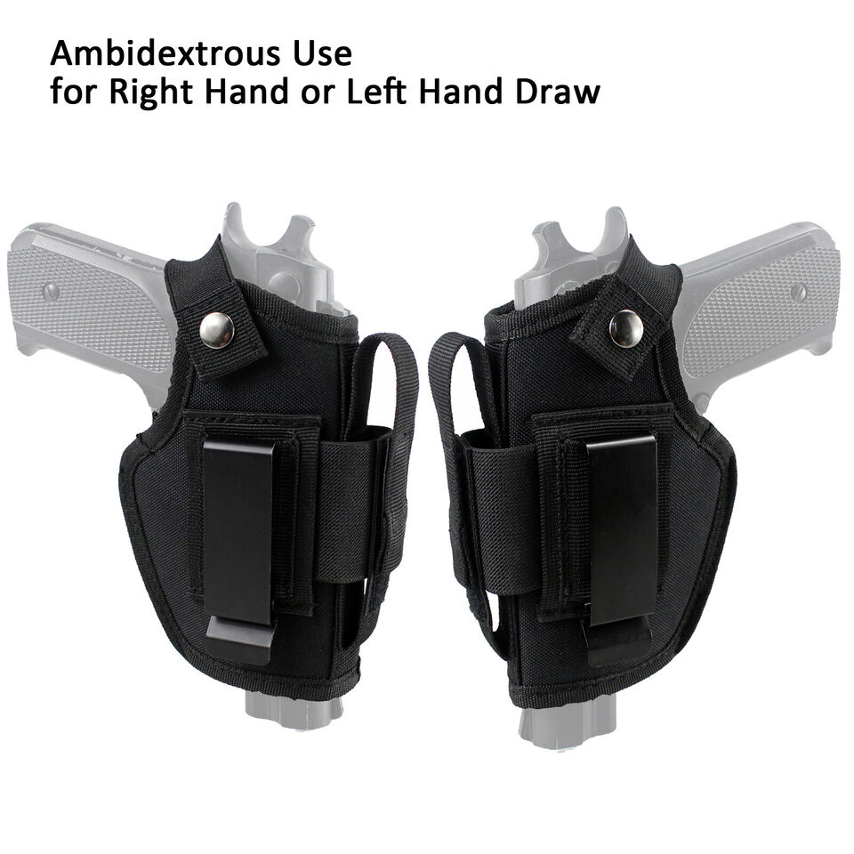 Right & Left Hand Concealed Carry IWB OWB Gun Holster with Magazine ...