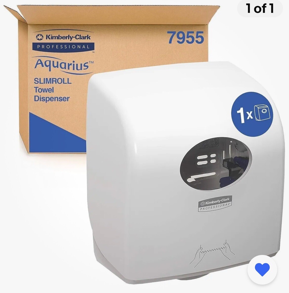Kimberly-Clark  Rolled Paper Hand Towel Dispenser 7955
