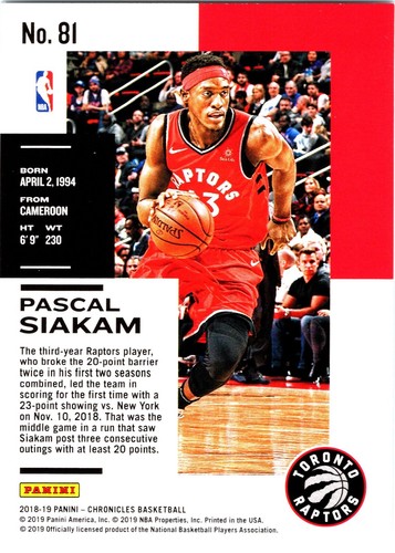 2018-19 Panini Chronicles Basketball 1-200 Pick Your Cards Finish Your Sets - Picture 53 of 155