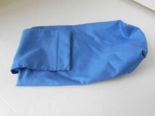 REUSABLE BLUE POUCH 10"X6"X2" WITH CLOSURE FLAP 