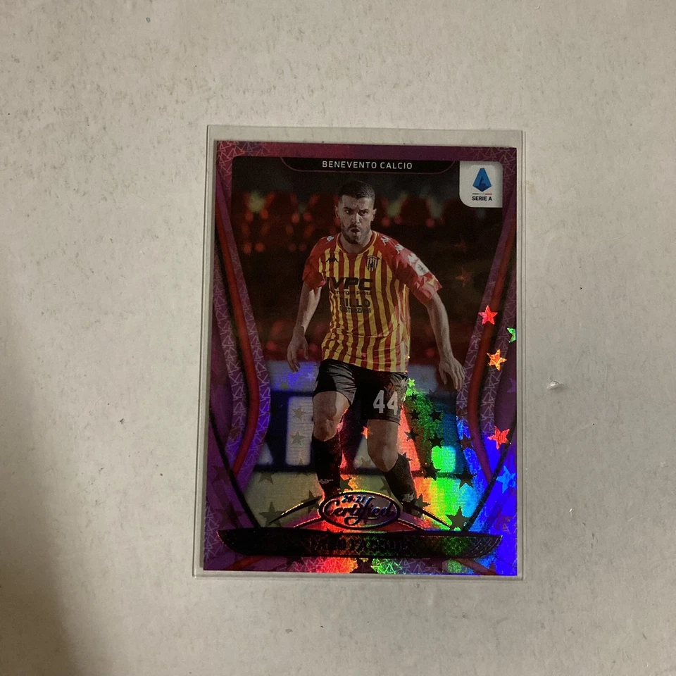 IAGO FALQUE 2020-21 Chronicles Certified Purple Astro Serie A Benevento #7 - Image 3 of 4