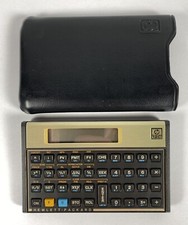 Vintage HP 12C Financial Calculator w/Original Cover Made in USA Works Great 