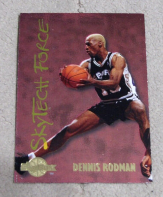 1994-95 SkyBox Premium SkyTech Force #SF26 Dennis Rodman - San Antonio Spurs