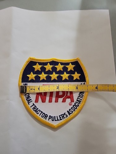 Vintage NTPA National Tractor Puller's Association Inc. Embroidered Sew on Patch - Picture 2 of 3
