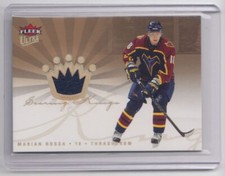 2006-07 Fleer Ultra Scoring Kings Jerseys Marian Hossa Atlanta Thrashers #SKJ-HO