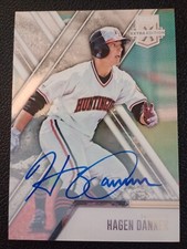 2017 Elite Extra Edition Hagen Danner AUTOGRAPH Blue Jays