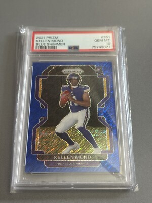 Psa 10 Kellen Mond  Blue Shimmer /25 #351