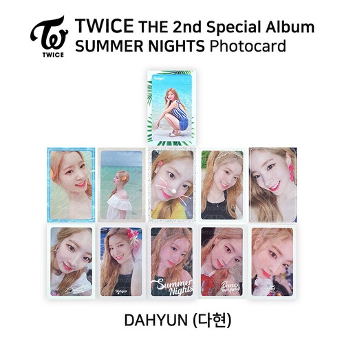 Twice Summer Nights Dance The Night Away Official Photocard Dahyun Ebay