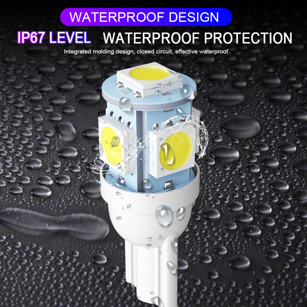 For Kawasaki zx6r 636 LED Headlight Pilot Park Lights Pair