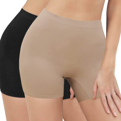 high waisted spandex shorts for under dresses Womens High Waisted Spandex Workout Shorts