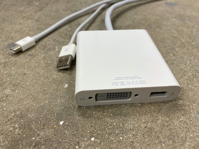Apple A1306 Mini Display Port to Dual 