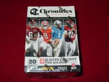 2021 Panini Chronicles DRAFT PICKS Football Blaster Box (SEALED) Lawrence RCs
