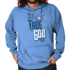 Cool Christian Strong Jesus The One True God Hoodie Hooded Sweatshirt Men Women