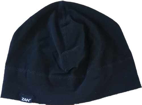 Zan Headgear Black Moisture Wicking 