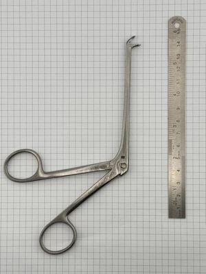 KARL STORZ 457000 Struempel Voss Nasenzange zerlegbar 45°aufwärts geb. Gr.0 HNO - Bild 1 von 4