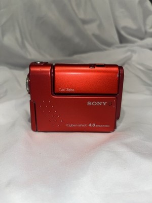 Sony Cyber-shot DSC-F77a Red Digital Camera Japanese Import *READ