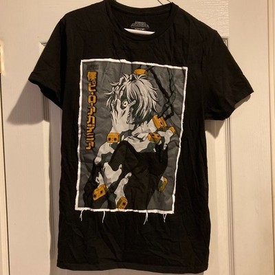 My Hero Academia Adult T-Shirt - Tomura Hand over face Kanji Box size Medium