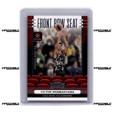 2025-26 Panini Contenders EuroLeague - #7 Victor Wembanyama Front Row Seat SP