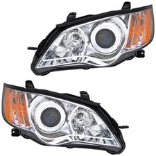 Headlights Set Of 2 Driver Passenger Side Left Right For Subaru Outback Pair
