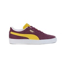PUMA Men's Suede Classic XXI Grape Wine/Dandelion/White Sneakers 37491538 (US)