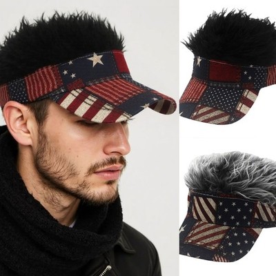 Unique Theme Wig Cap For Concerts Parties Lightweight Quick Wear Design