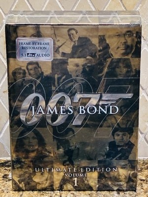 James Bond 007 Ultimate Edition DVD Collection Vol 1   10 Discs   5 Bond Movies