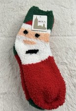 Christmas Socks Warm Fuzzy Adult Cozy Socks Set of 3 Brand New